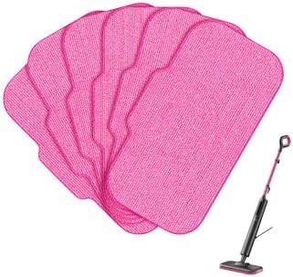 Schenley 6-Pack Microfiber Pads for Steam Mop Cleaner