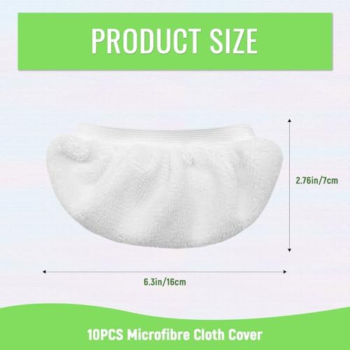10 Pack Universal Steam Mop Pads Reusable