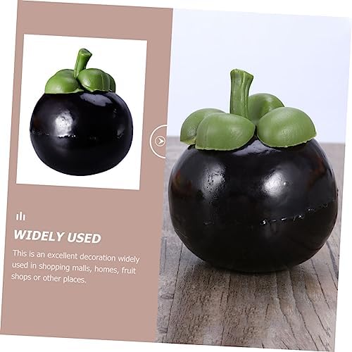 PRETYZOOM 6pcs Artificial Fruit Decor for Home Photography Props