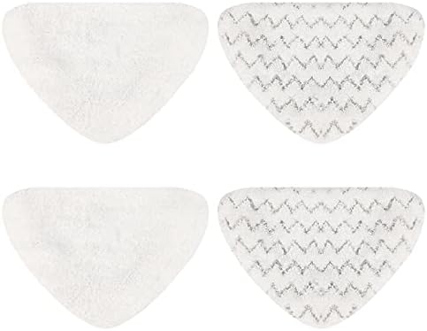 4 Pack Replacement Pads for Bissell PowerEdge and PowerForce Steam Mop