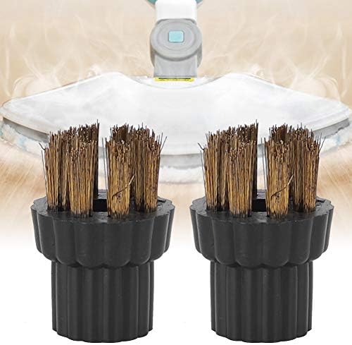 Jeffergarden Brass Brush Replacement for H2O Steam Cleaner and Steam Mop