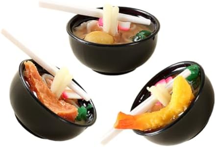 KICHOUSE 3pcs Pasta Display Artificial Shrimp Props