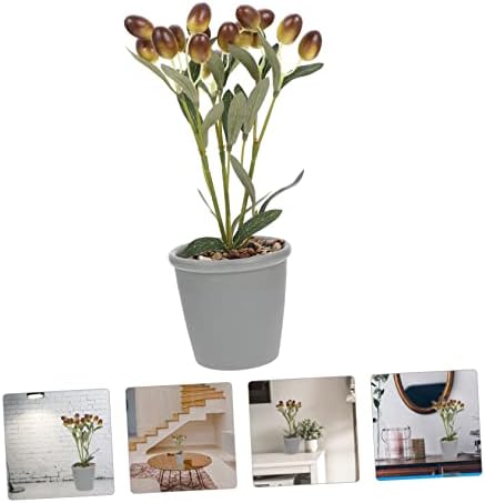 Lifelike Artificial Fruit Bonsai for Home Office Decor