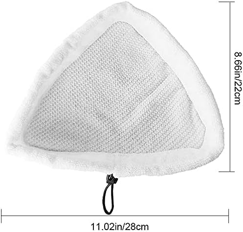 Unikstone 6Pcs Steam Mop Pads Reusable Washable