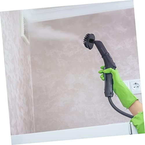VICASKY 4pc Steam Cleaner Brush Set for Bathroom Tile