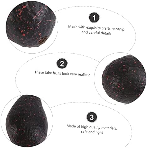 MAGICLULU 6pcs Realistic Artificial Avocado Decor 1