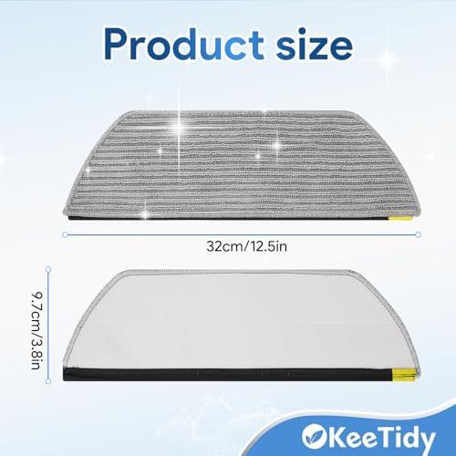8 Pack Vacuum Robot Mop Pads Compatible with Shark Models