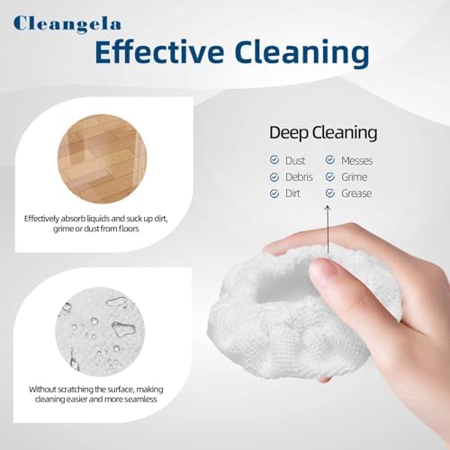 12 Pack Steam Cleaning Pads for Dupray Steam Cleaners