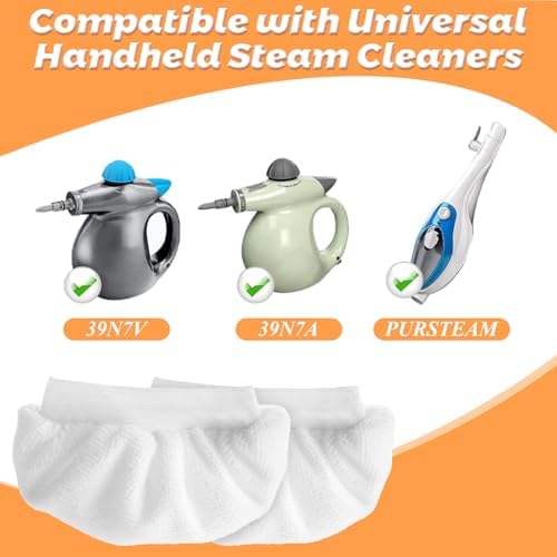 20 Pack Steam Cleaner Pads Universal Reusable