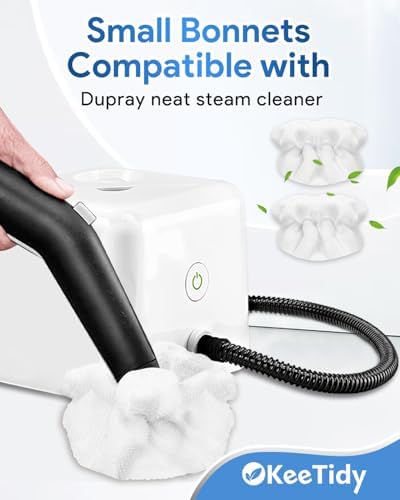 KeeTidy Steam Cleaner Attachments 2 Large Rectangle 4 Small Triangle Bonnets