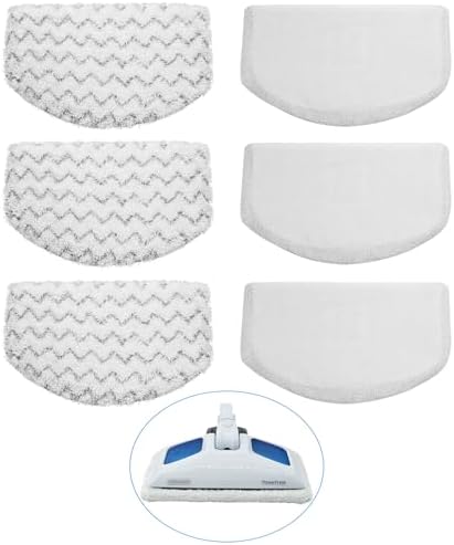 Extolife 6 Pack Steam Mop Replacement Pads for Bissell Powerfresh