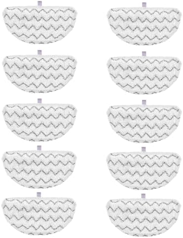 10 Pack Steam Mop Replacement Pads for Bissell Powerfresh Steam Mop