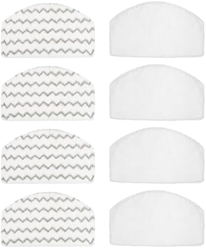 HOMEXCEL Steam Mop Replacement Pads 8 Pack