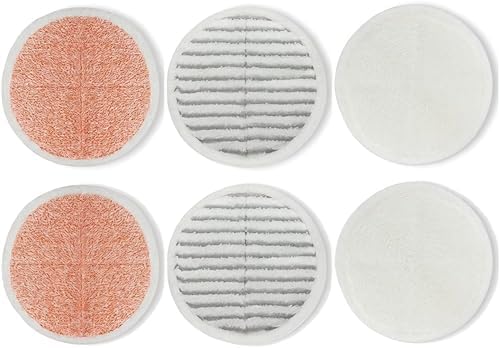 Replacement Pads for Bissell Spinwave Mop 6-Pack