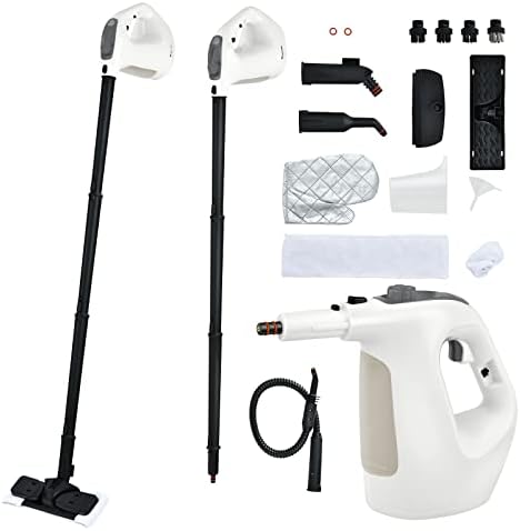 GOFLAME 1400W Handheld Steam Cleaner with 17 Accessories