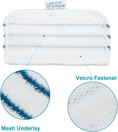 8 Pack SMP20 Washable Steam Mop Pads for BlackDecker Models