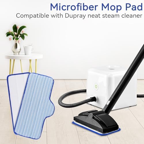Steam Mop Pads for Dupray Neat Steam Cleaner - 12 Pack Reusable