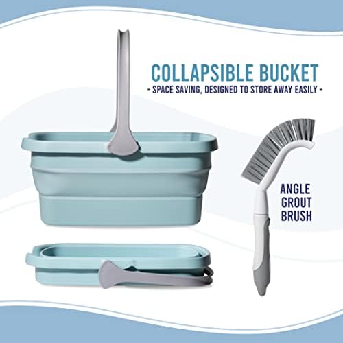 Don Aslett Ultimate Cleaning Set for Kitchen and Bathroom