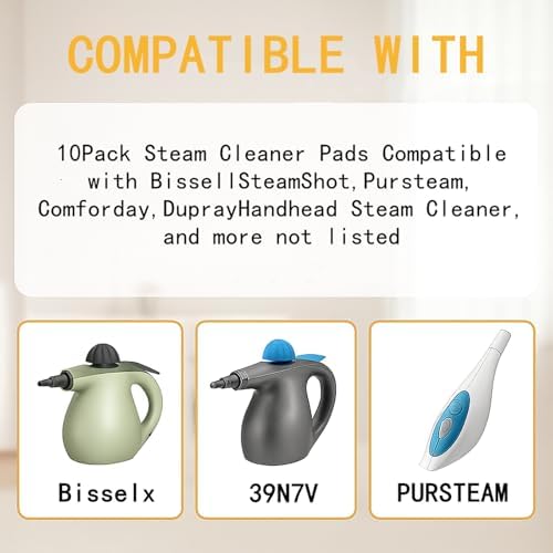 Universal Steam Cleaner Attachments 10 Pack