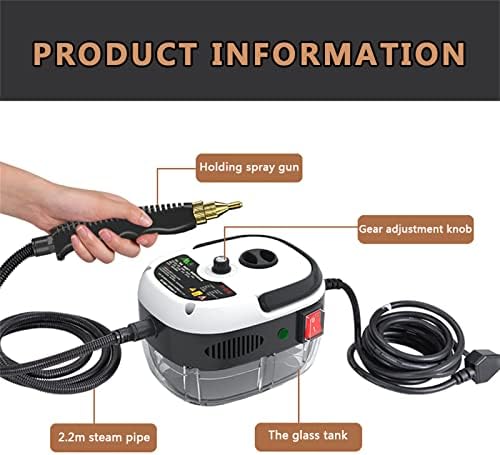 EDYYDS High Pressure Steam Cleaner 2500W Handheld