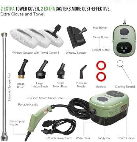 Samilore Handheld Steam Cleaner HD-1701 Plus 1600W Power