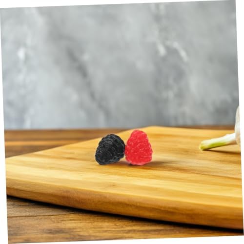 12pcs Lifelike Raspberry Models for Home Decor and Events