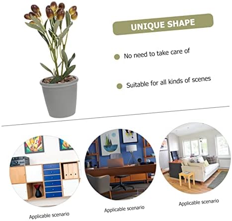 LIFKICH Artificial Simulated Fruit Plant for Home Decor