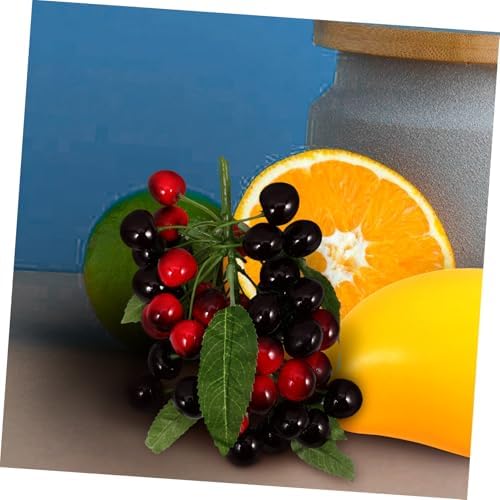Realistic Cherry Ornaments for Home Decor