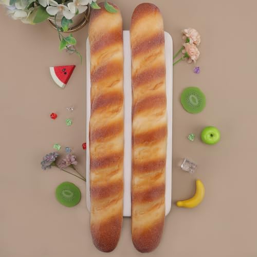 Gresorth 185 Inch Artificial Bread Prop - 2pcs