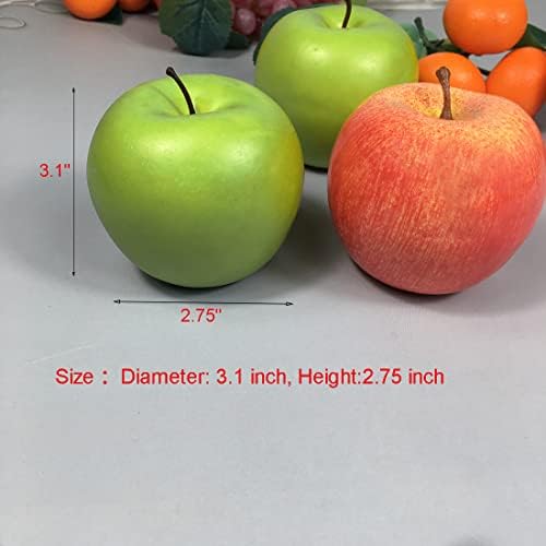 12Pcs Artificial Fruit for Home Kitchen Party Wedding Decor