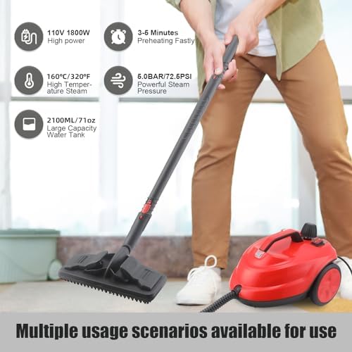 CKductpro Handheld Steam Cleaner 21L Tank