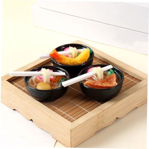 KICHOUSE 3pcs Pasta Display Artificial Shrimp Props