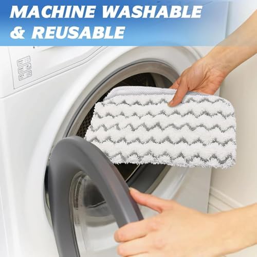 8 Pack Microfiber Steam Mop Pads for Shark S1000 Series