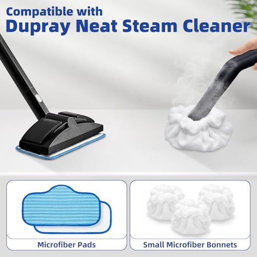 LOVECO Steam Cleaner Pads 9-Pack Reusable for Dupray Neat