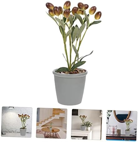 Realistic Artificial Fruit Bonsai Pot Decor