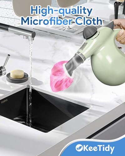KeeTidy Universal Steam Mop Pads 14 Pack Reusable