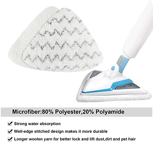 BeiLan Mop Pads for Bissell 2078 Series Steam Mop Cleaner Replacement