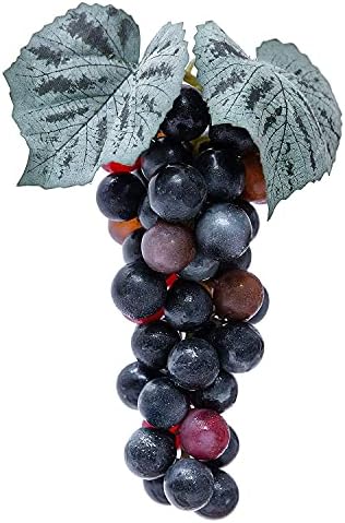 3 Bunches Realistic Fake Grapes for Decoration