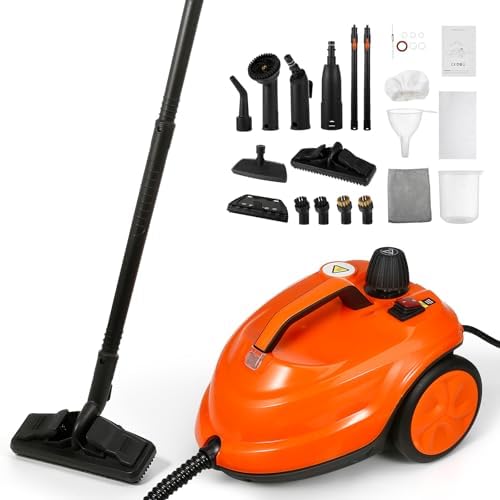 Dyna-Living 1800W Steam Cleaner for Home and Car