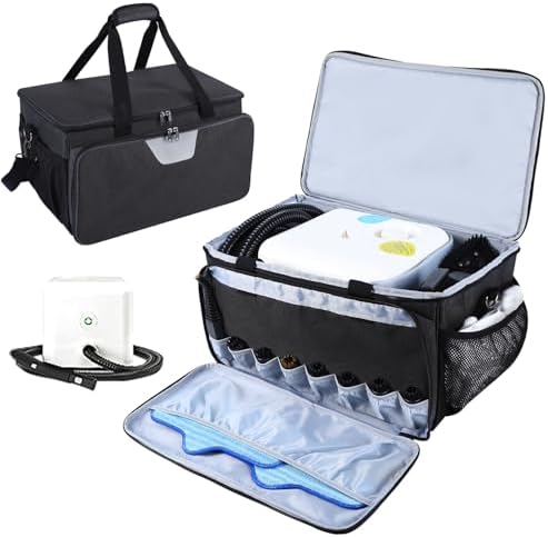 Rsobl Carry Bag for Dupray Steam Cleaner Black