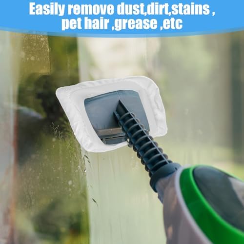 4Pcs Universal Steam Cleaner Attachments Reusable Steam Mop Pads