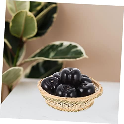 8Pcs Artificial Plum Models for Home and Kitchen Decor