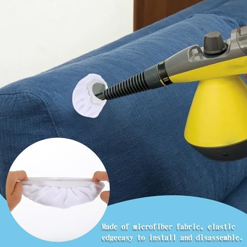 10 Pcs Reusable Steam Mop Pads Universal Fit for Steam Cleaners