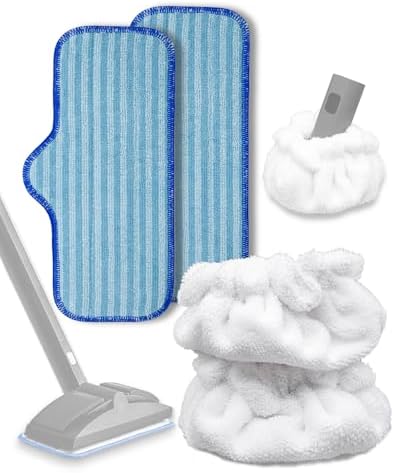 Steam Cleaner Accessories for Dupray 22 Reusable Pads and Triangle Bonnet