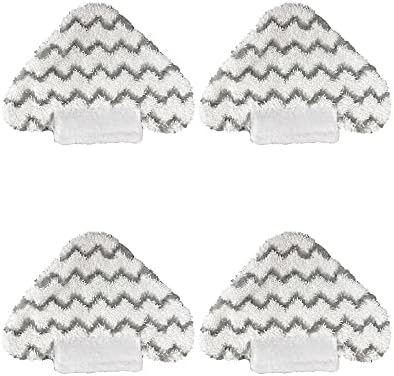 4 Pack Steaming Mop Replacement Pads for Shark Steam Mop Systems