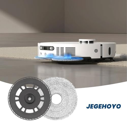 Jegehoyo Mop Cloths with Holder for Dreame Vacuums