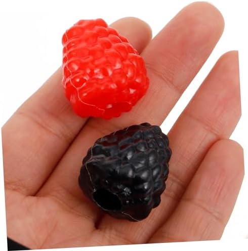 Zerodeko 40pcs Artificial Strawberry Decor Display