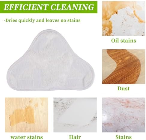 EPLZON Reusable Microfiber Steam Mop Pad 10pcs Pack