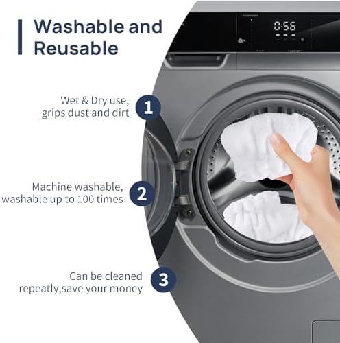 10 Pack Microfiber Cloths for Dupray Steam Cleaner