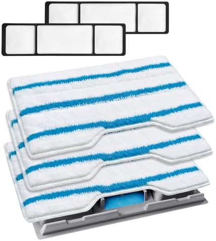 KEEPOW Reusable Mop Pads for Shark Vac Mop